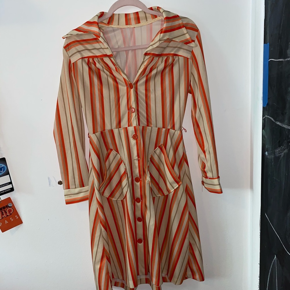 Vintage shirt dress
